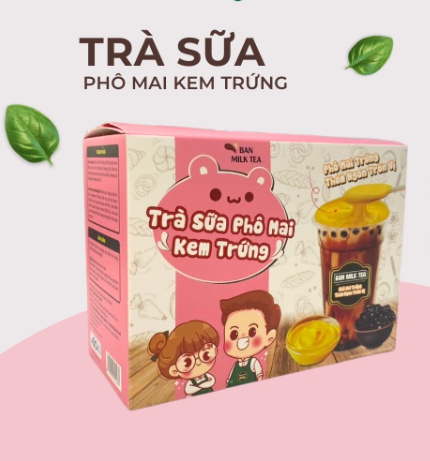 Trà sữa Pho Mai Kem Trứng